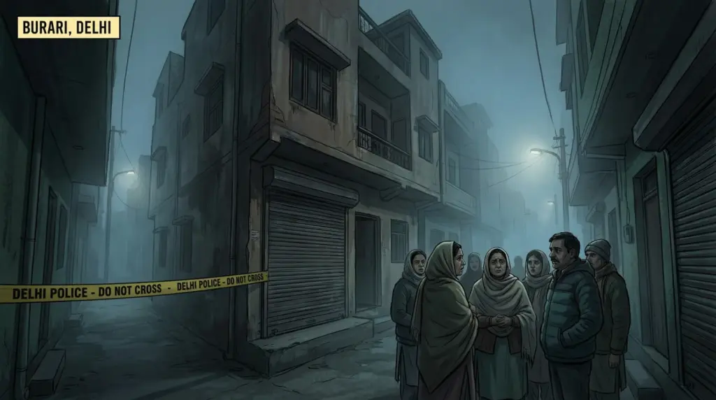 দিল্লির রহস্যময় মৃত্যু — বুরাড়ি মৃত্যুকাণ্ড —চুনারওয়ালা পরিবার — ১১ জনের আত্মহত্যা রহস্য
