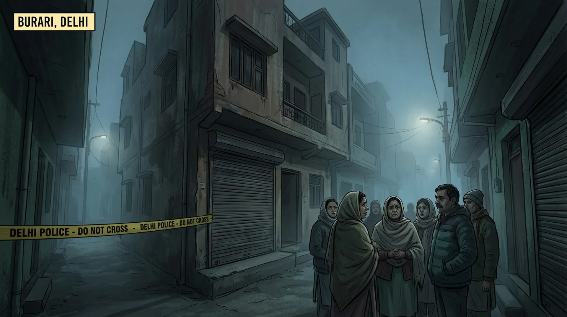 দিল্লির রহস্যময় মৃত্যু — বুরাড়ি মৃত্যুকাণ্ড —চুনারওয়ালা পরিবার — ১১ জনের আত্মহত্যা রহস্য